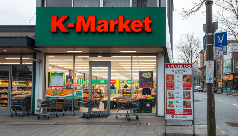 K-Market Teekkarinkatu – aukioloajat, osoite, palvelut