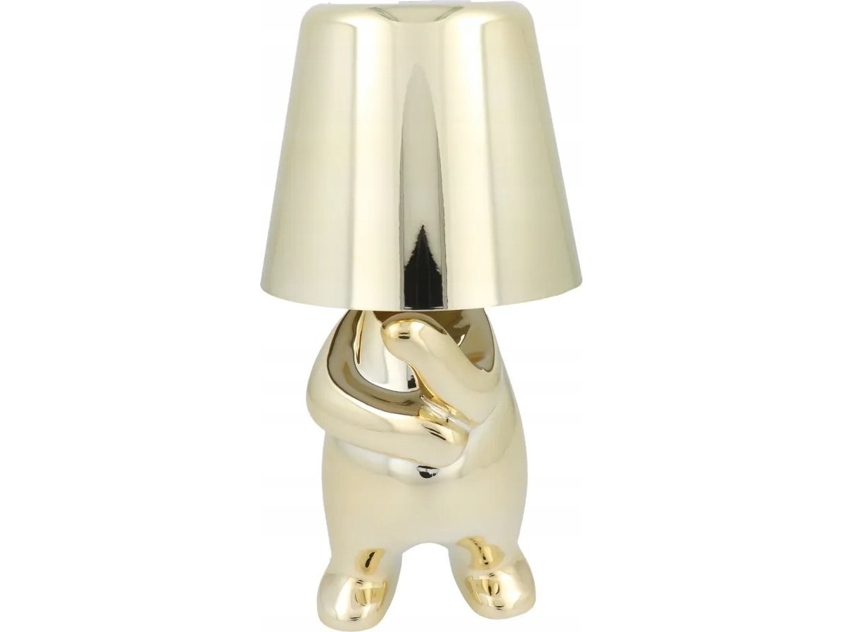 OEM GOLD MAN Art Deco seisova yöpöytävalaisin (malli 3)