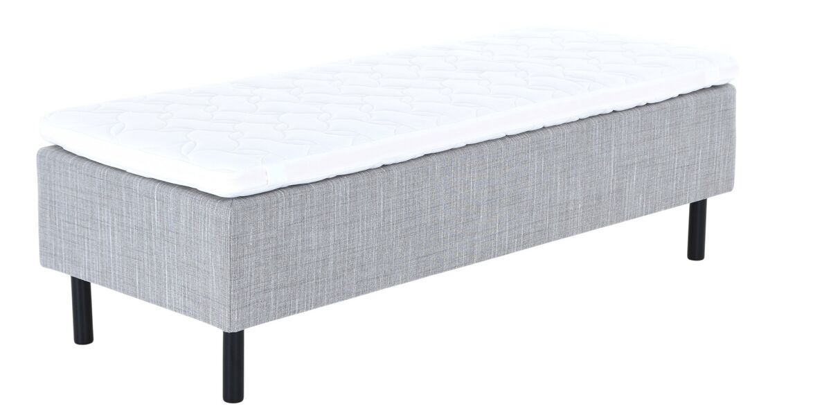 Unia Hopea runkopatjasänky M 80x200, 900 stylex, musta jalka