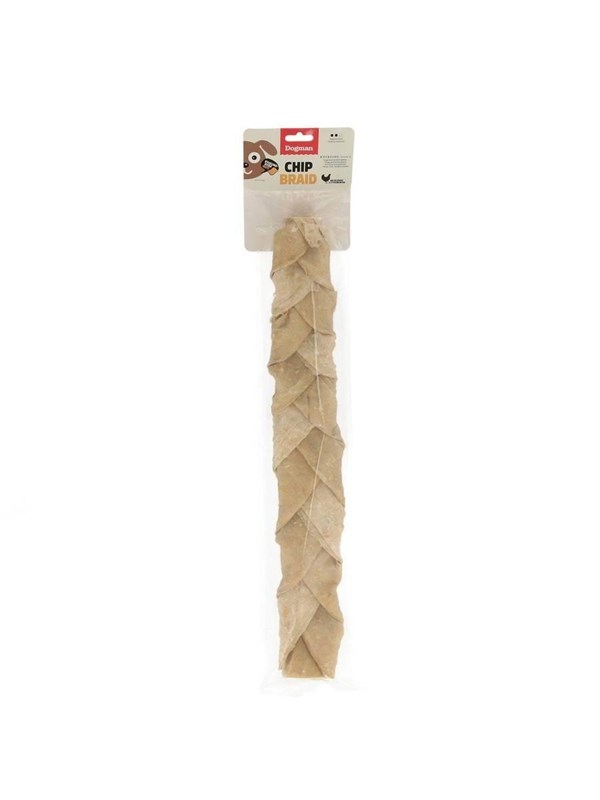 Dogman Chicken Chip Braid XXL 310g 50cm
