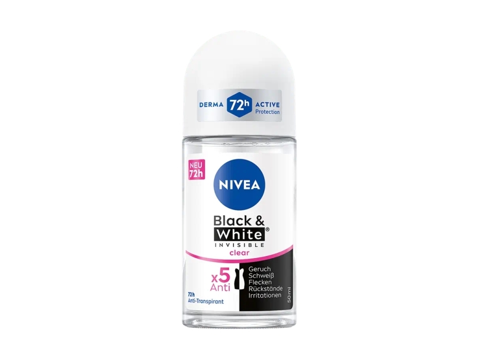 NIVEA Black & White Invisible Clear